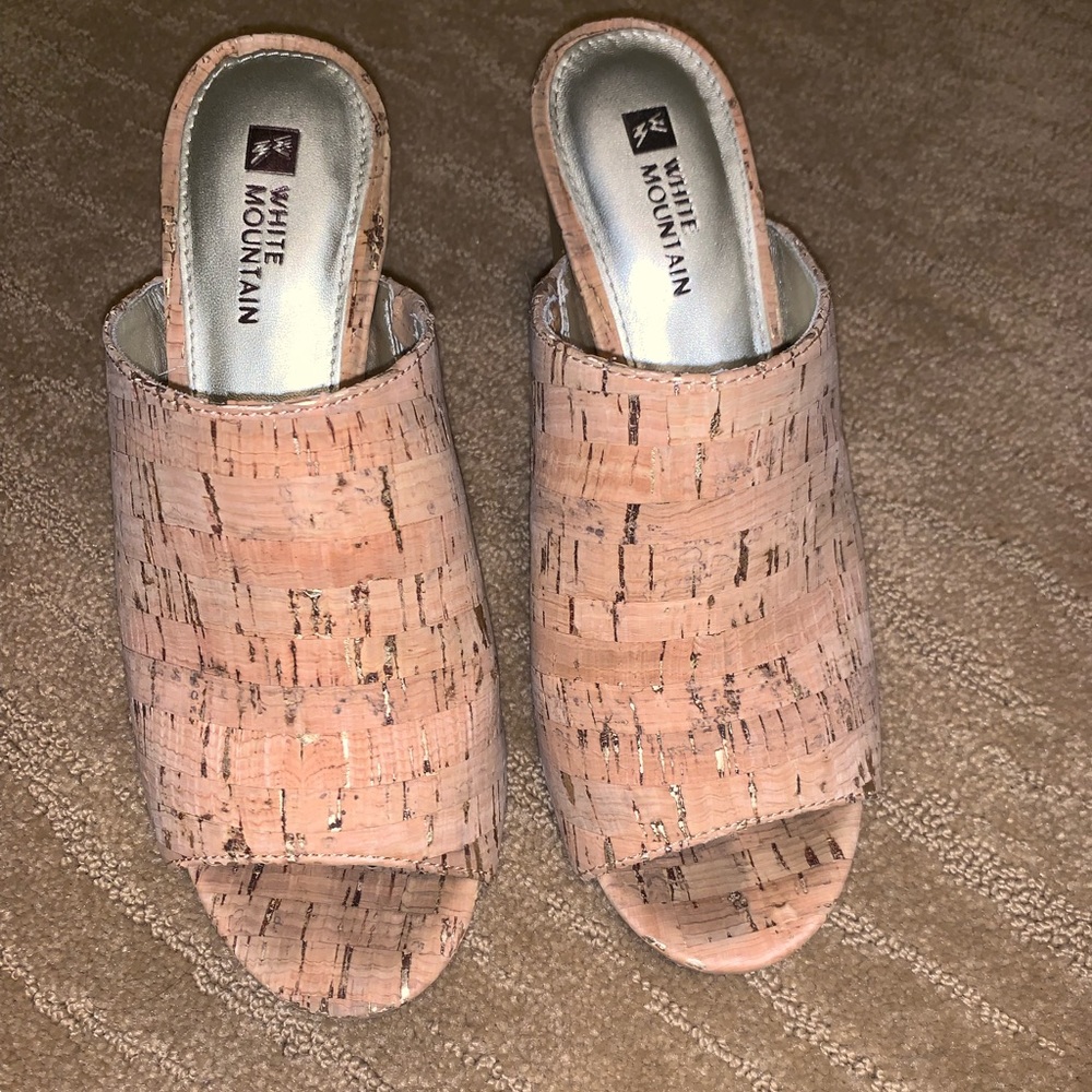 White Mountain Cork Mules